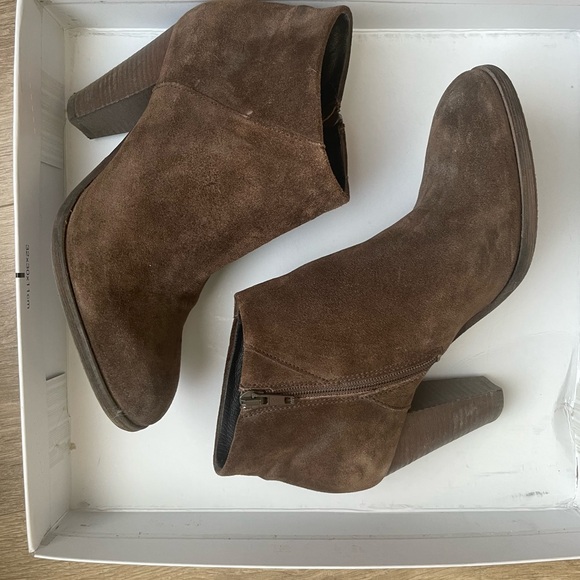 Gravity Pope brown suede boots (made in Portugal) - Picture 4 of 7